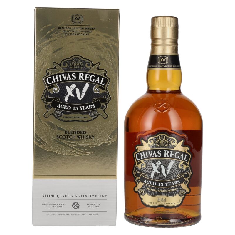 Chivas Regal XV 15 Years Old Blended Scotch Whisky 40 Vol 0 7l In